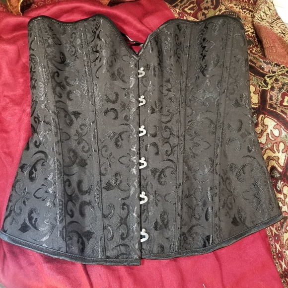 Other - Black Brocade corset size  XL